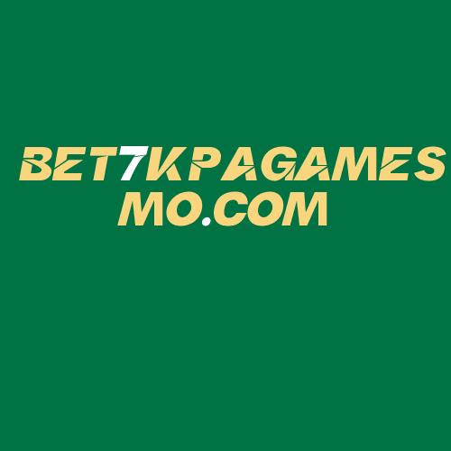 Logo da BET7KPAGAMESMO